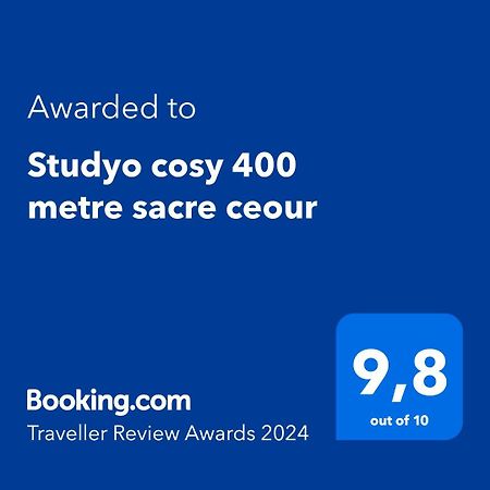 パリStudyo Cosy 400 Metre Sacre Ceourアパートメント エクステリア 写真